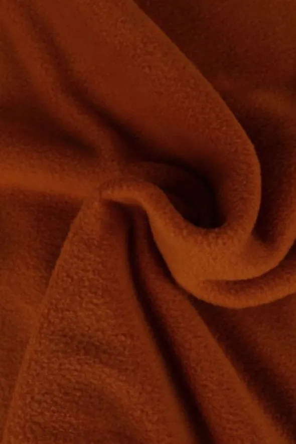 Anti Pilling Fleece Roest - 42