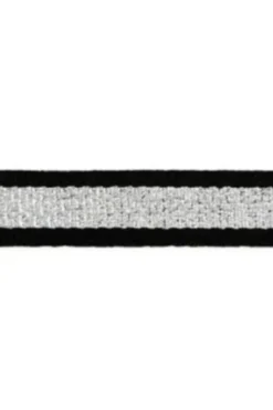 Band Shiny Rustic - Black/Silver