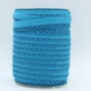 Biaisband met Ruches - Turquoise