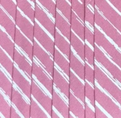 Biaisband - 2m - Stripes - Blush Pink