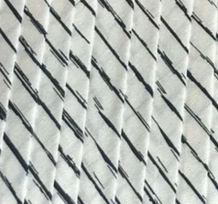Biaisband - 2m - Stripes - White