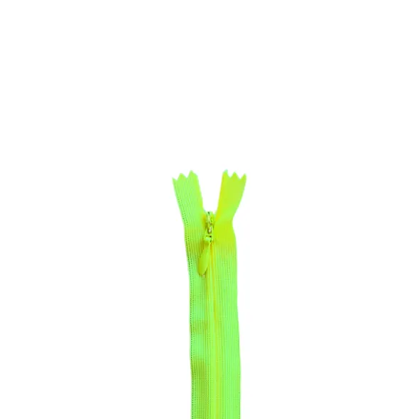 Blinde Rits 60cm - 018 - Neon Geel