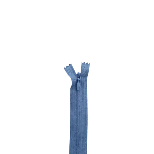 Blinde Rits 60cm - 839 - Staalblauw
