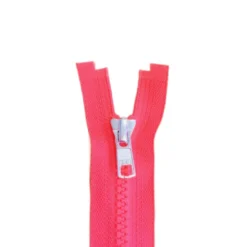 Bloktand Rits Deelbaar 35cm - 203 - Neon Roze