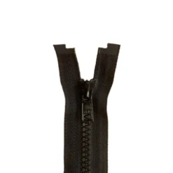 Bloktand Rits Deelbaar 45cm - 580 - Zwart