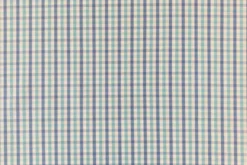Blousestof - aqua/blue/white
