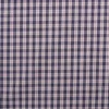 Blousestof - bordeaux/navy/white