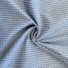Blousestof - Ruitje - White/Soft Blue