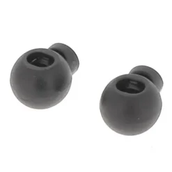 Bohin - Koordstopper 1-gaats - 18x15mm zwart