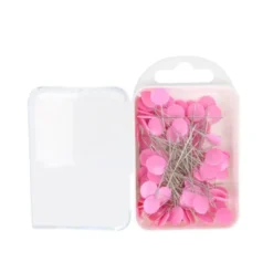 Bohin Kopspelden Rond Fuchsia - 42x0,55mm