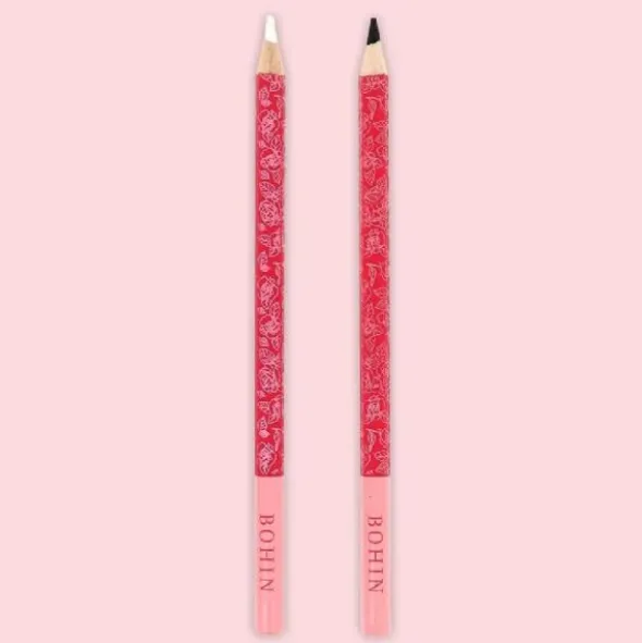 Bohin - Krijtpotlood Pink Blossom - Black