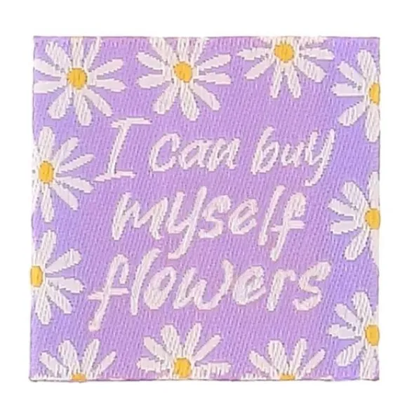 Bohin Label - I Can Buy Myself Flowers