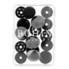 Bohin - Magische drukknoop 14mm - Antracite