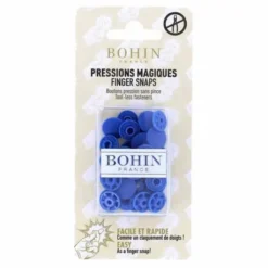 Bohin - Magische drukknopen 13mm - Royal Blue