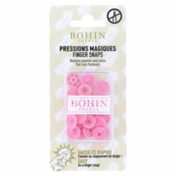 Bohin - Magische drukknopen 13mm - Light Pink