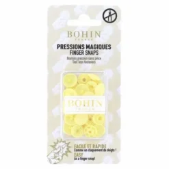 Bohin - Magische drukknopen 13mm - Light Yellow