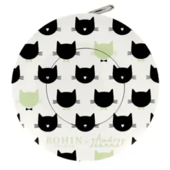 Bohin Rolcentimeter - Cats Black/Green