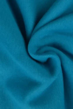 Boordstof - Petrol Blauw