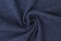 Boordstof Rib - Jeansblauw Melange - M15