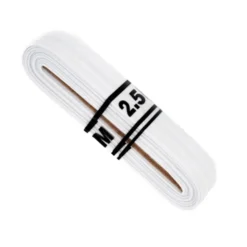 Bosje Taille Elastiek 20mm - Wit - 2.5 meter