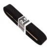 Bosje Taille Elastiek 15mm - Zwart - 2.5 meter