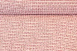 Bouclé - Fijne Ruit Fuchsia/Wit/Goud