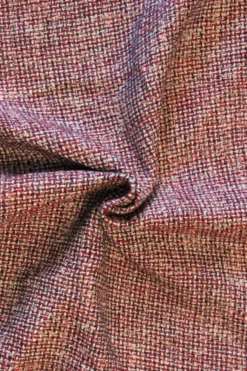 Bouclé - Gemêleerd rood/wit/blauw