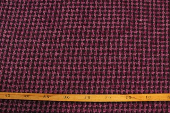 bouclé - Grafisch Aubergine/Roze/Lila