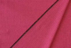 Bouclé - Grafisch Fuchsia/Zwart
