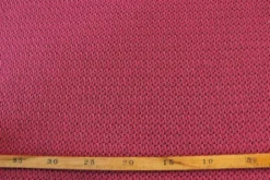 Bouclé - Grafisch Fuchsia/Zwart