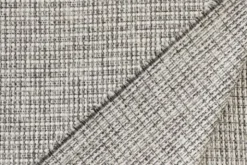 Bouclé - Mini Ruitje Wit/Grijs/Zwart