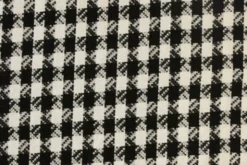 Bouclé - Pied de Coq Zwart/Wit