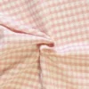 Bouclé - ruit Oud Roze/Wit