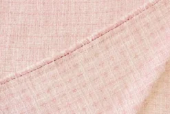 Bouclé - Ruit Zacht Roze/Wit/Fuchsia