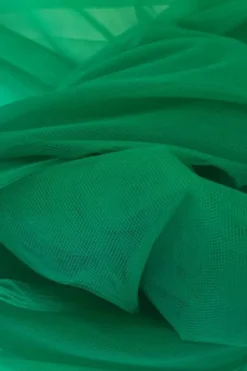 Brandvertragende Tule - 300cm - Dark Green
