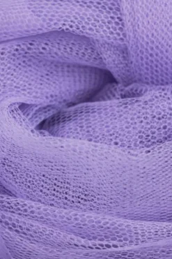 Brandvertragende Tule - 280cm - Lilac