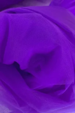 Brandvertragende Tule - 300cm - Purple