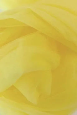 Brandvertragende Tule - 300cm - Yellow