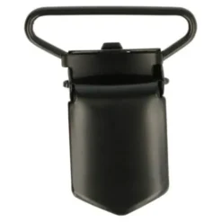 Bretelclips Zwart Extra Sterk - 30 mm