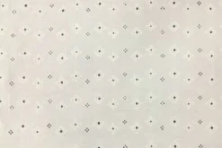 Broderie Katoen - Crosses and Squares White