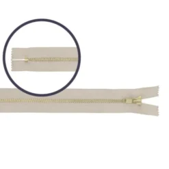 Broek Rits Koper - Niet Deelbaar -572 - Sand -10 cm
