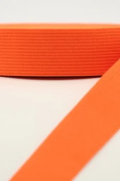 Ceintuurelastiek Oranje - 60 mm