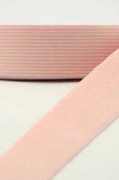 Ceintuurelastiek Oud Roze - 25 mm