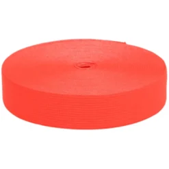 Ceintuurelastiek Rood - 25 mm