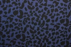 Chambray Animal Spots - Dark Blue