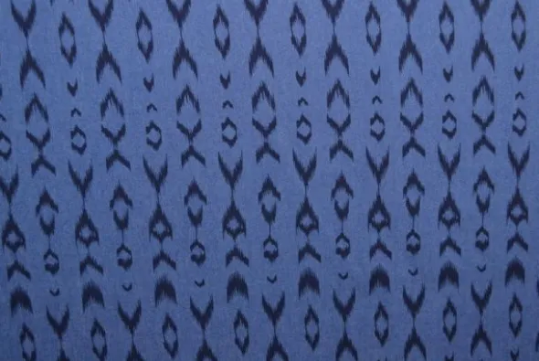 Chambray Aztec - Classy Blue