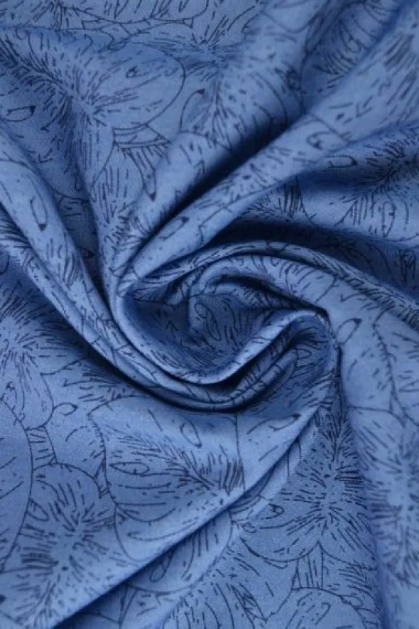 Chambray Botanic - Vintage Blue