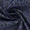 Chambray Leopard - Dark Blue