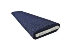 Chambray Leopard - Dark Blue