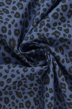 Chambray Leopard - Deep Blue